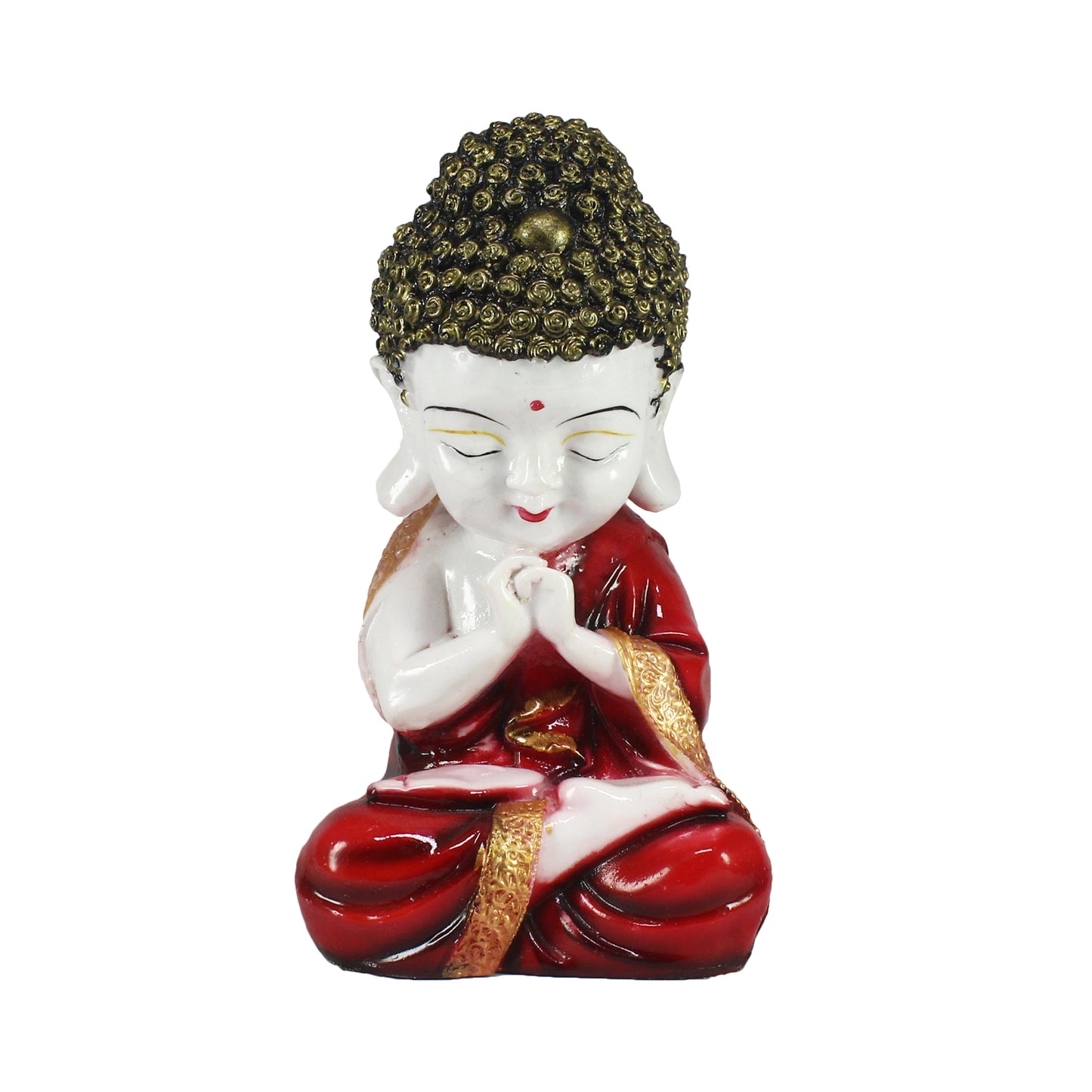 eCraftIndia Praying Monk Buddha